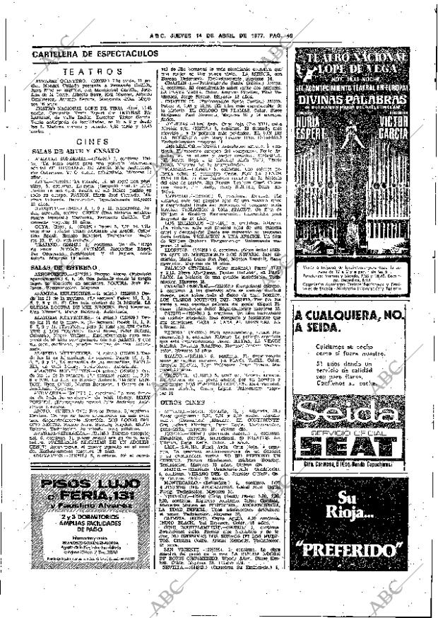 ABC SEVILLA 14-04-1977 página 77