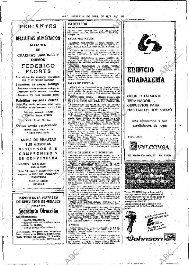 ABC SEVILLA 14-04-1977 página 78