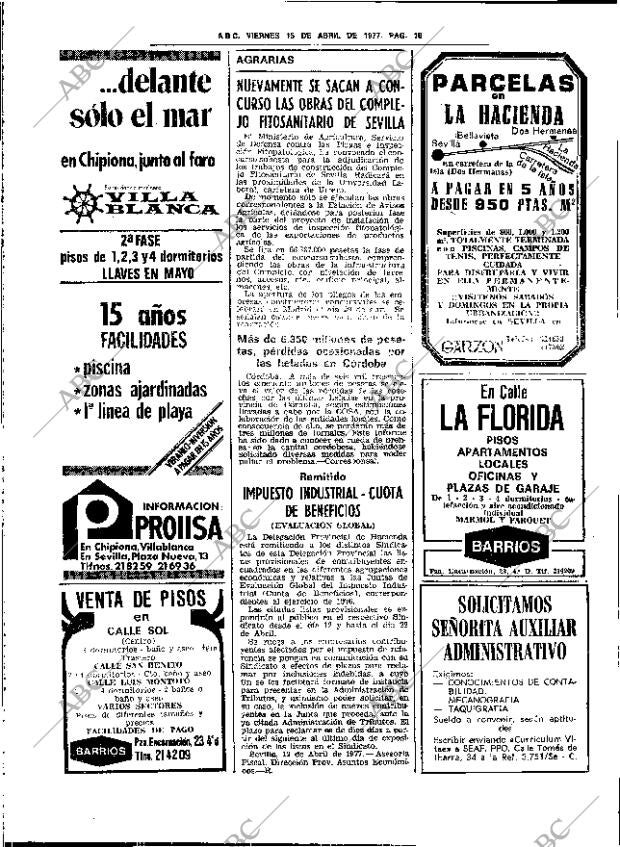 ABC SEVILLA 15-04-1977 página 24