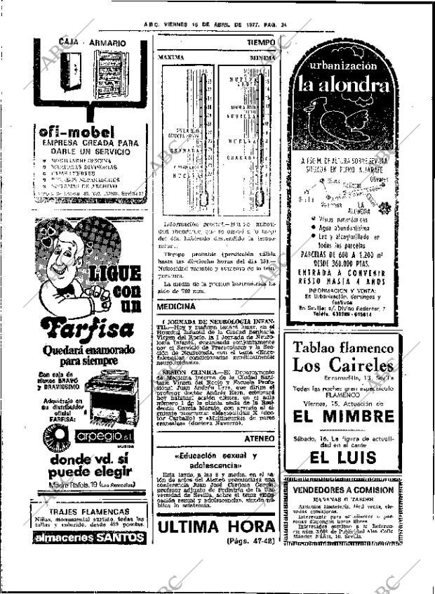 ABC SEVILLA 15-04-1977 página 32