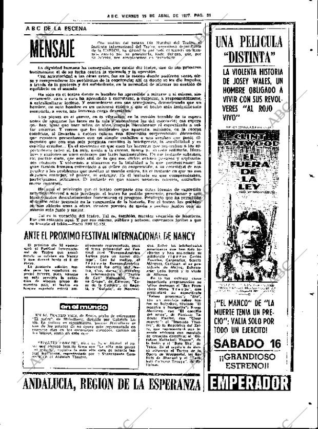 ABC SEVILLA 15-04-1977 página 39