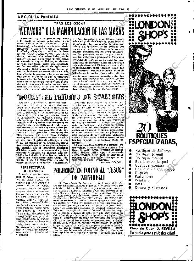 ABC SEVILLA 15-04-1977 página 41