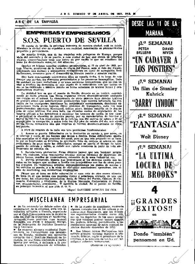 ABC SEVILLA 17-04-1977 página 51