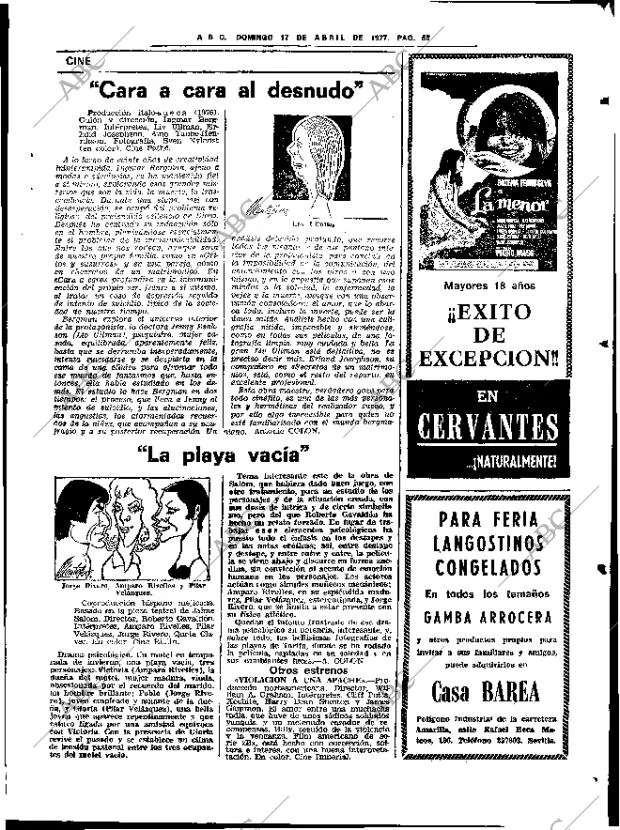ABC SEVILLA 17-04-1977 página 85