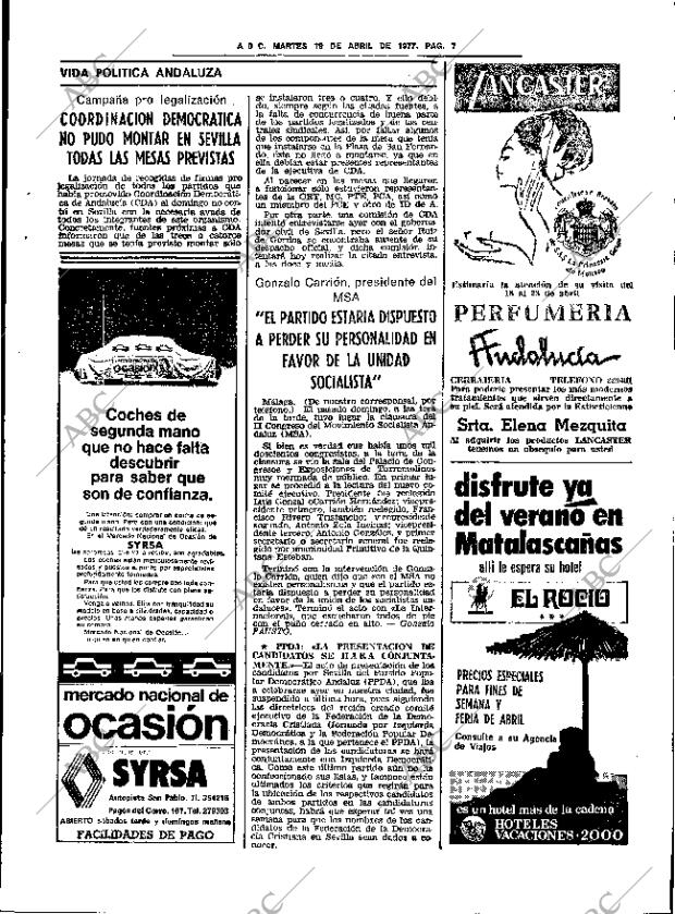 ABC SEVILLA 19-04-1977 página 37