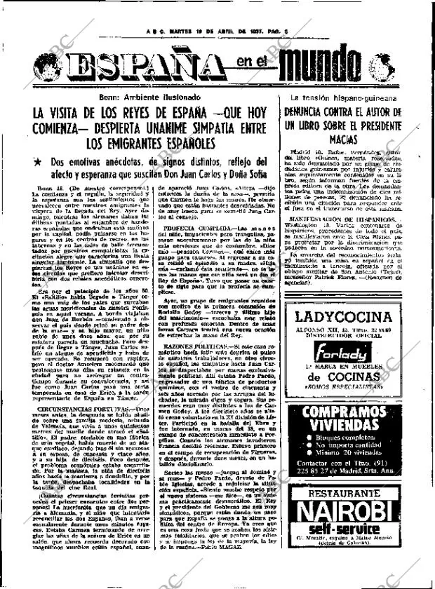 ABC SEVILLA 19-04-1977 página 38