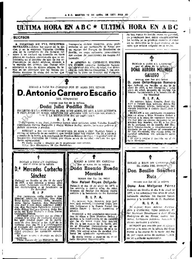 ABC SEVILLA 19-04-1977 página 93