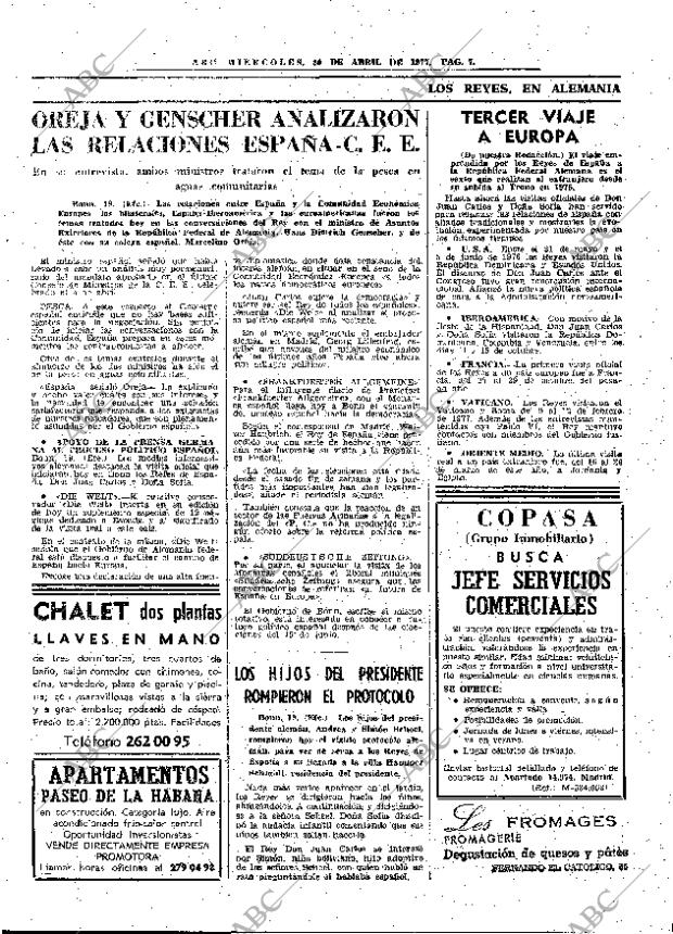 ABC MADRID 20-04-1977 página 23