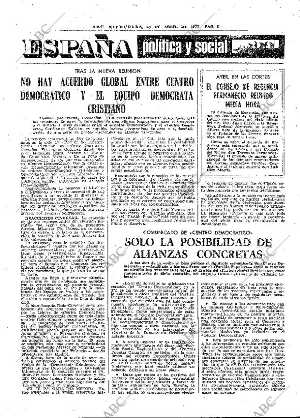 ABC MADRID 20-04-1977 página 24