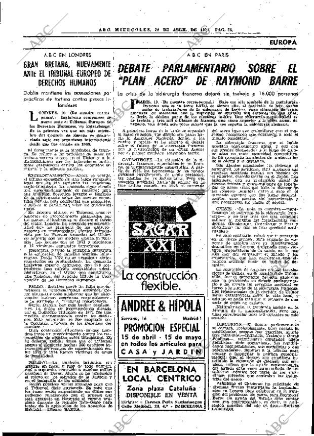 ABC MADRID 20-04-1977 página 39