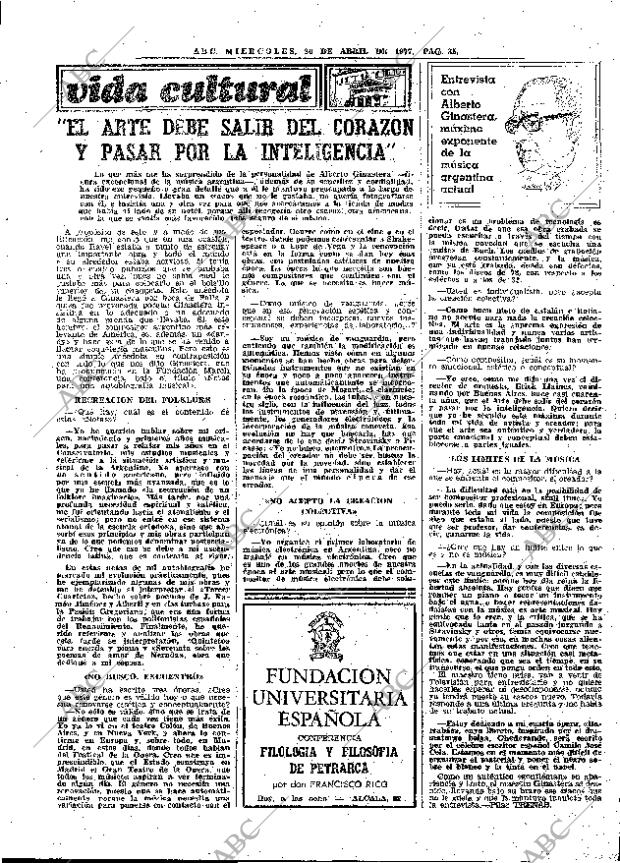 ABC MADRID 20-04-1977 página 51