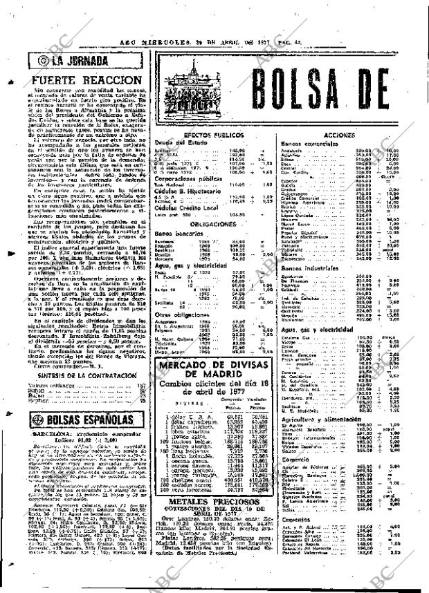 ABC MADRID 20-04-1977 página 60