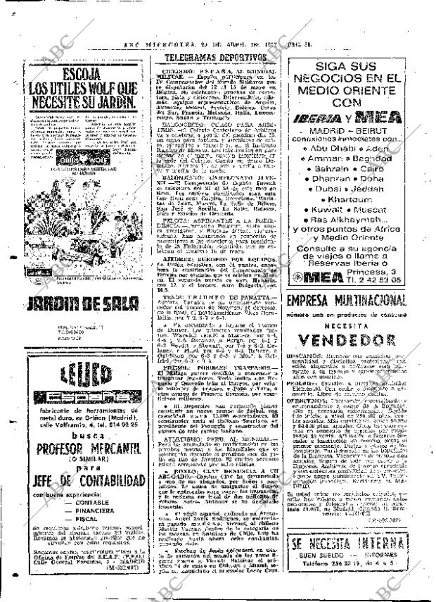 ABC MADRID 20-04-1977 página 72