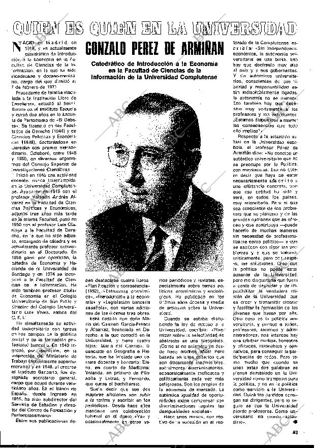 BLANCO Y NEGRO MADRID 20-04-1977 página 83