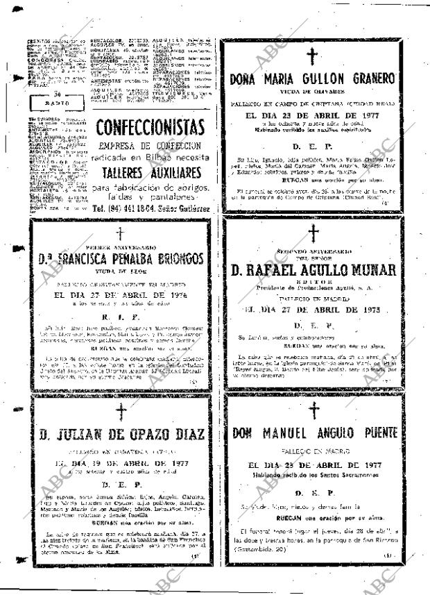 ABC MADRID 26-04-1977 página 112