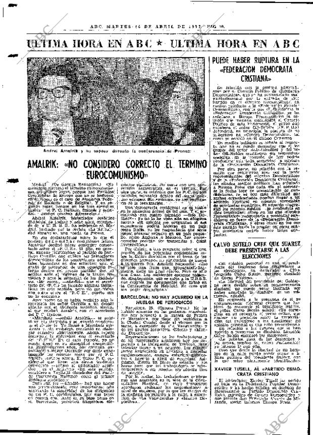 ABC MADRID 26-04-1977 página 116