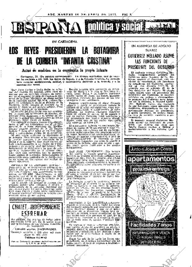 ABC MADRID 26-04-1977 página 28