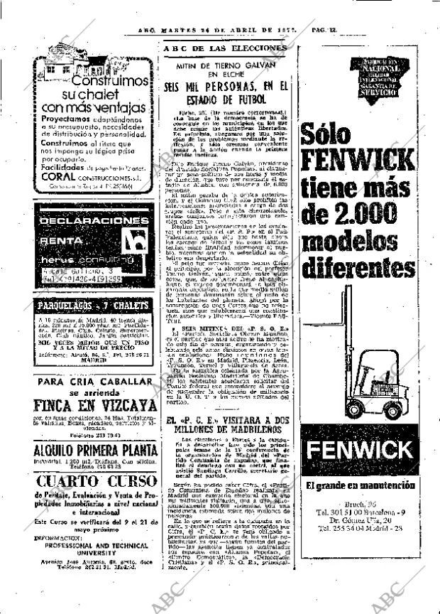 ABC MADRID 26-04-1977 página 32