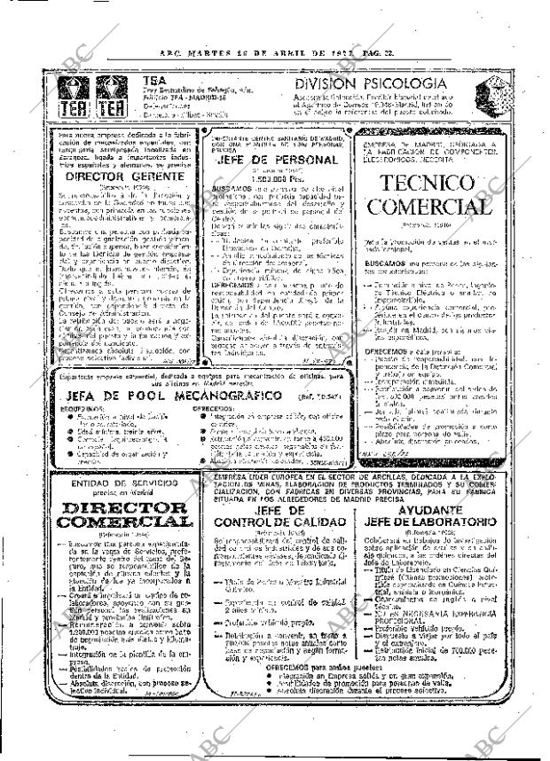 ABC MADRID 26-04-1977 página 42