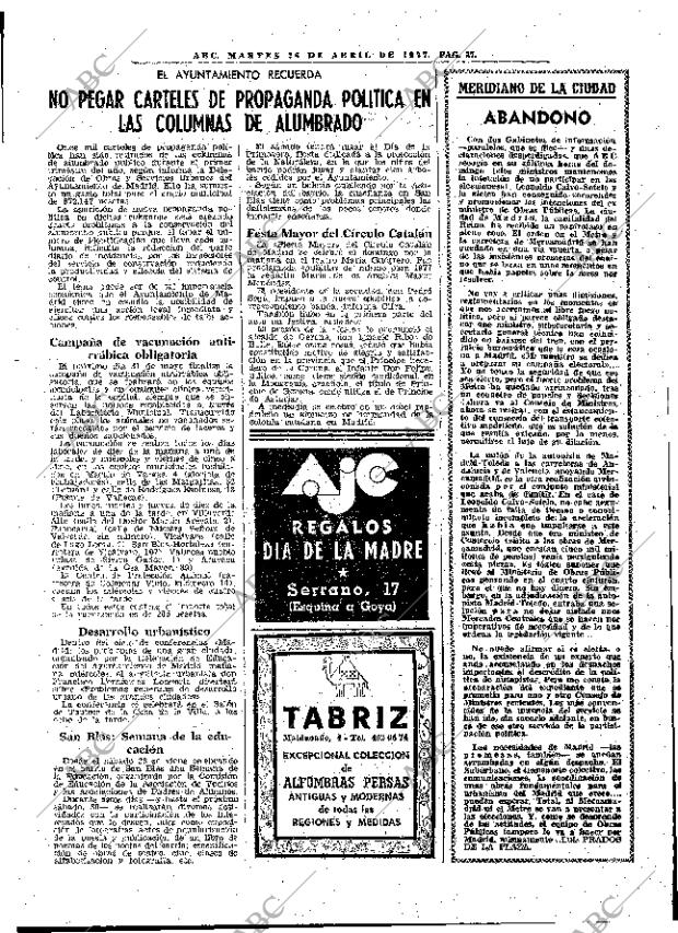 ABC MADRID 26-04-1977 página 57