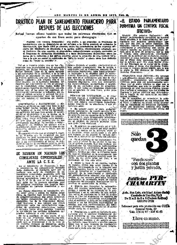 ABC MADRID 26-04-1977 página 69
