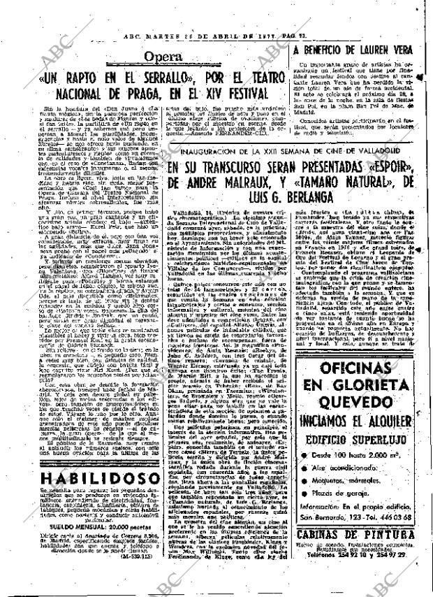 ABC MADRID 26-04-1977 página 93