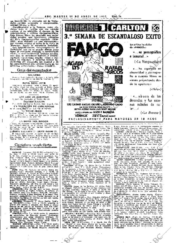 ABC MADRID 26-04-1977 página 94