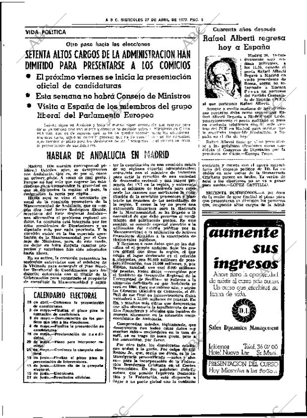 ABC SEVILLA 27-04-1977 página 35