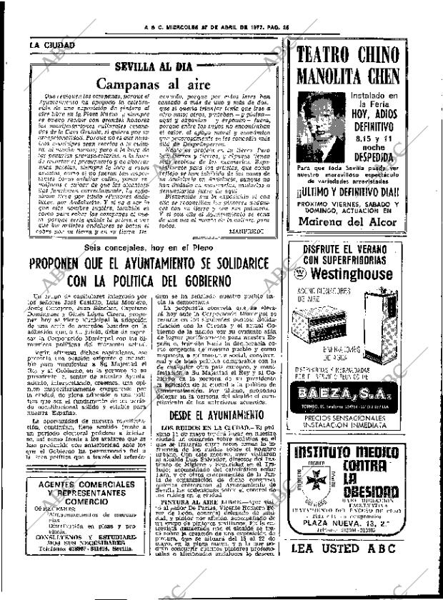 ABC SEVILLA 27-04-1977 página 55