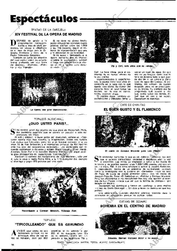 BLANCO Y NEGRO MADRID 27-04-1977 página 14