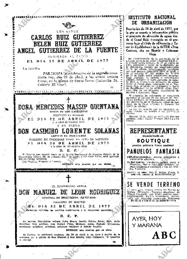 ABC MADRID 29-04-1977 página 104