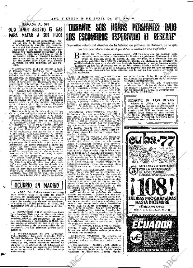 ABC MADRID 29-04-1977 página 74