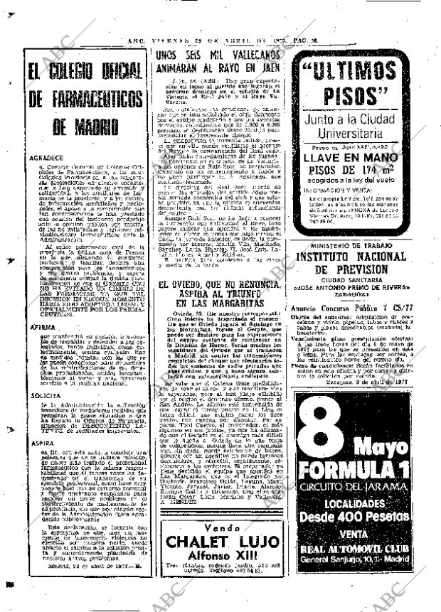 ABC MADRID 29-04-1977 página 78