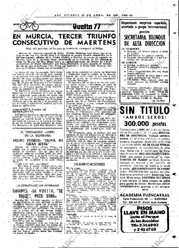 ABC MADRID 29-04-1977 página 81