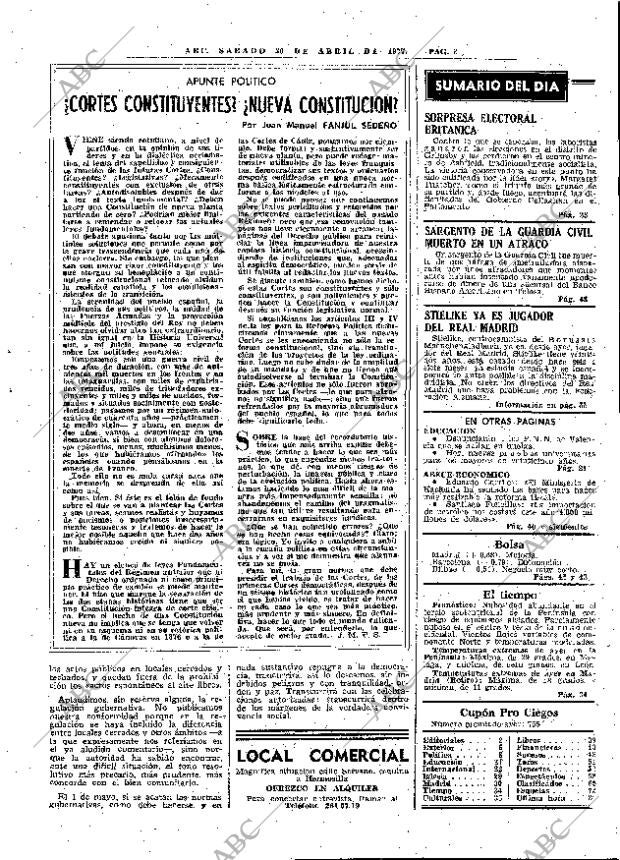 ABC MADRID 30-04-1977 página 19