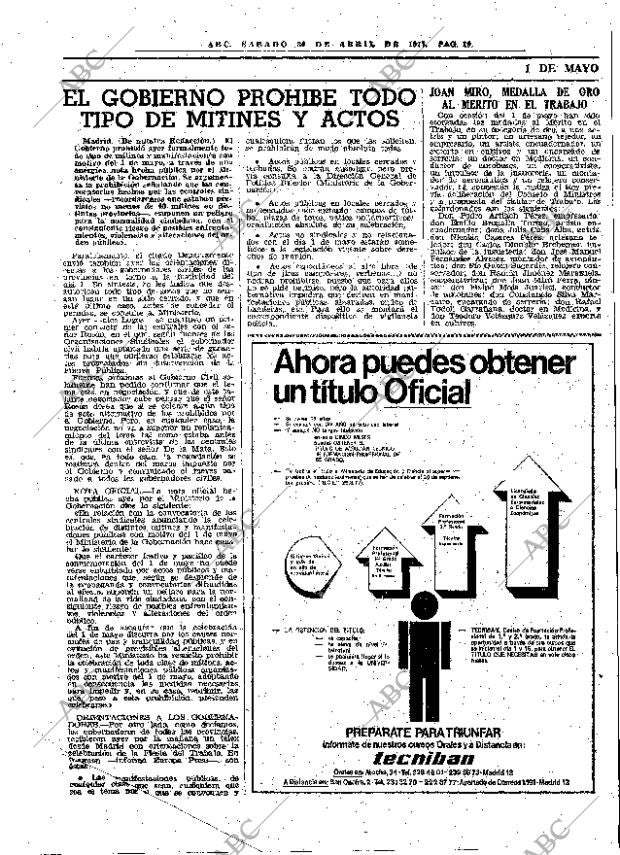 ABC MADRID 30-04-1977 página 35