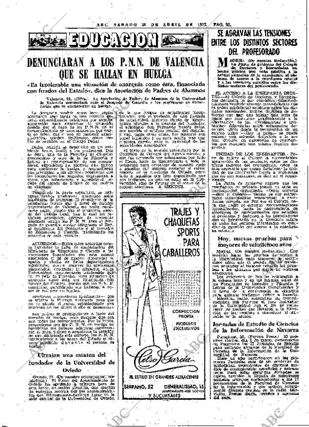 ABC MADRID 30-04-1977 página 37