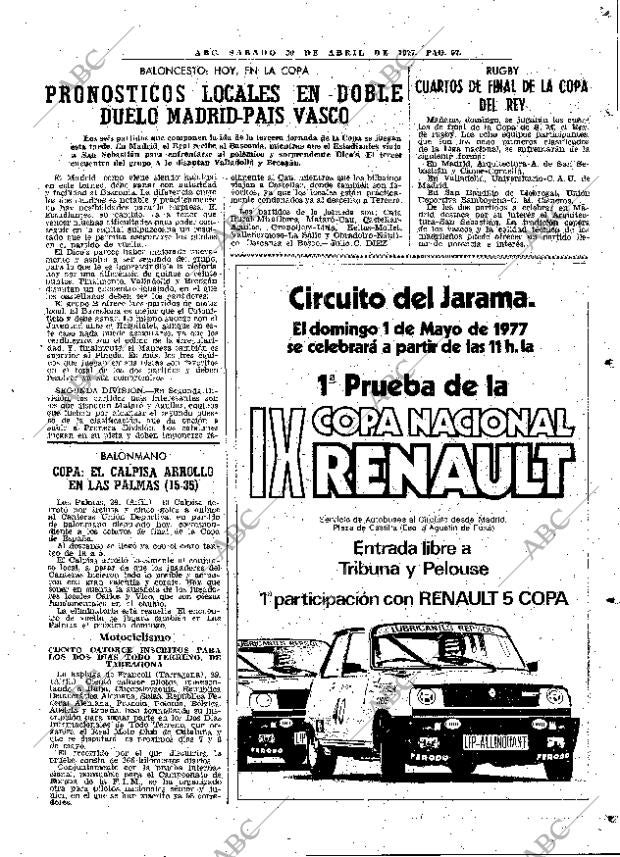 ABC MADRID 30-04-1977 página 73