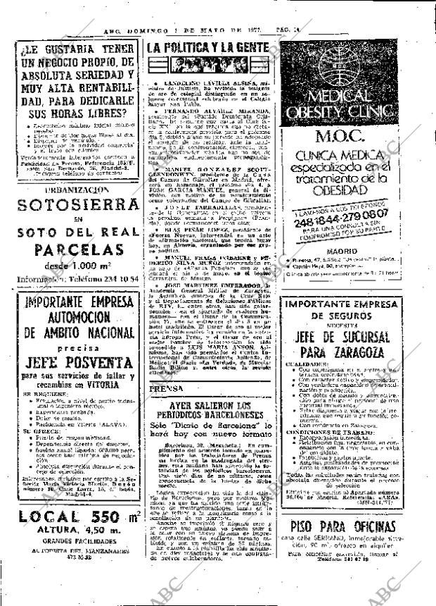 ABC MADRID 01-05-1977 página 30