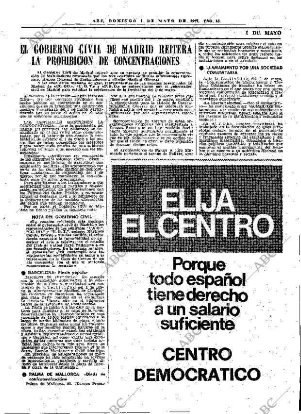 ABC MADRID 01-05-1977 página 31