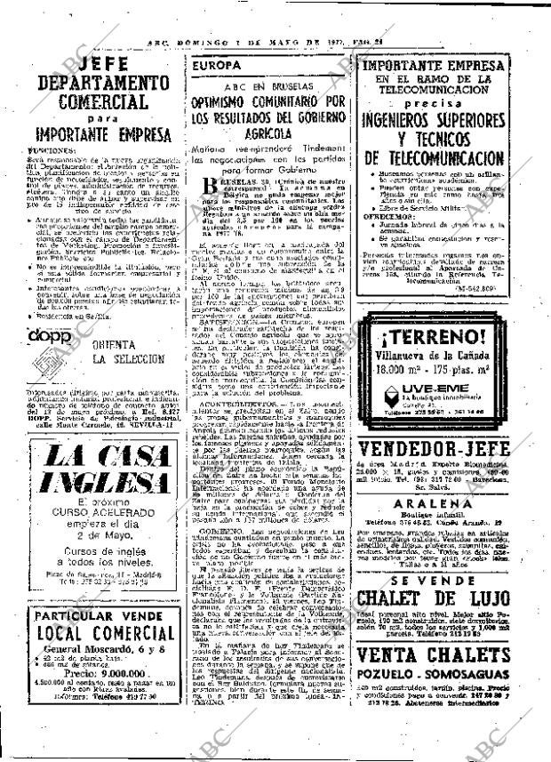 ABC MADRID 01-05-1977 página 40