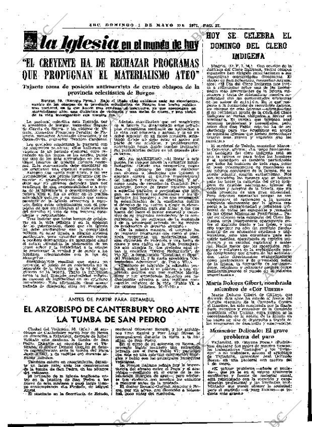 ABC MADRID 01-05-1977 página 43