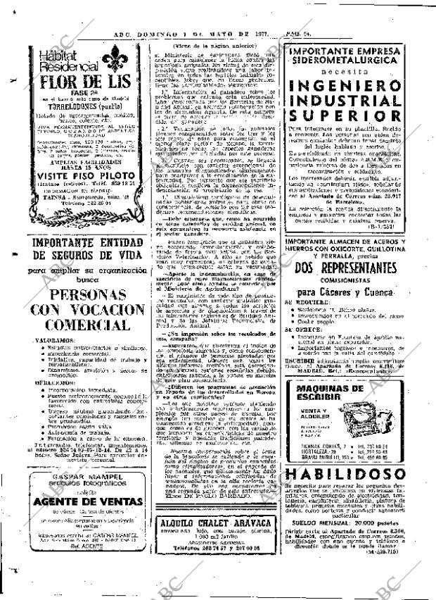 ABC MADRID 01-05-1977 página 70