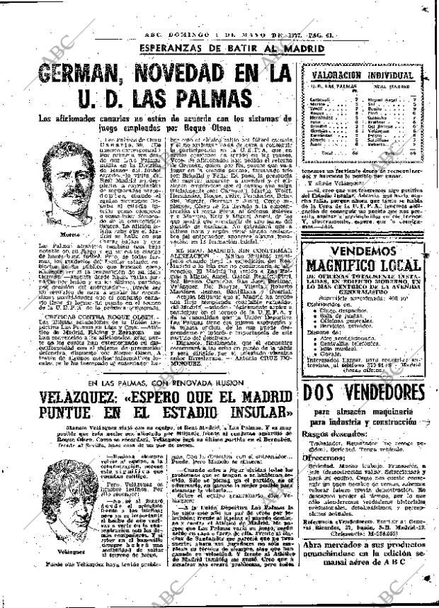 ABC MADRID 01-05-1977 página 77