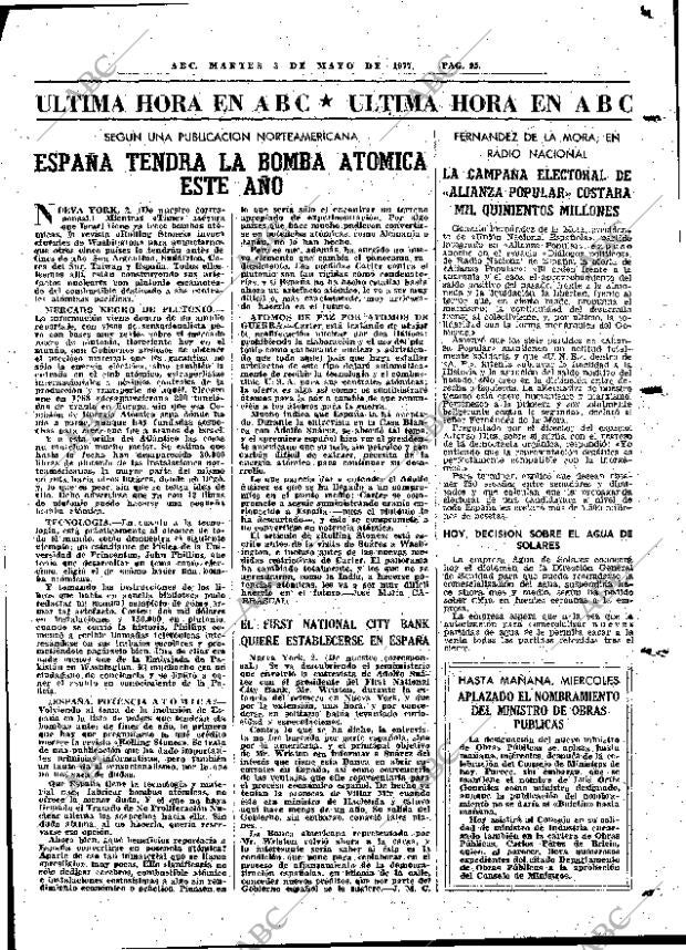 ABC MADRID 03-05-1977 página 123