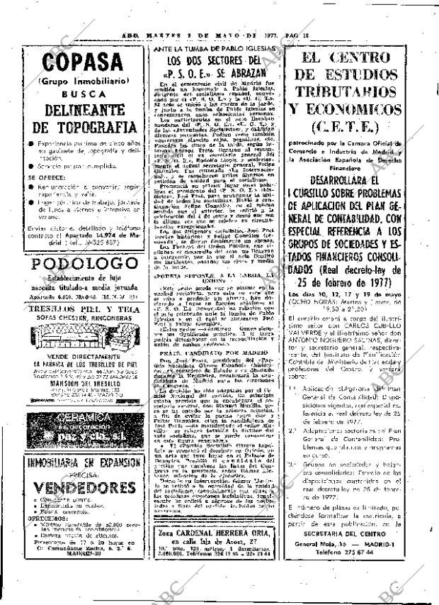 ABC MADRID 03-05-1977 página 38