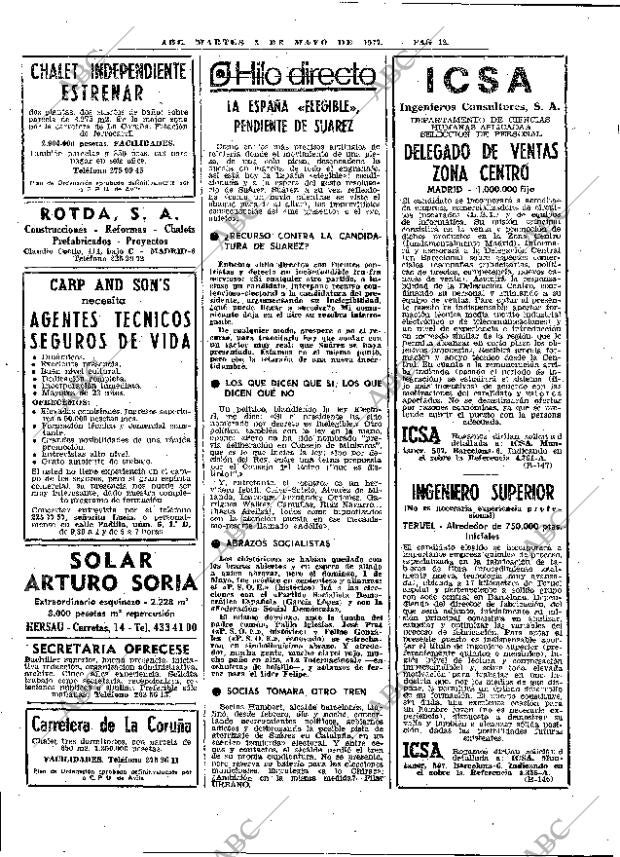 ABC MADRID 03-05-1977 página 40