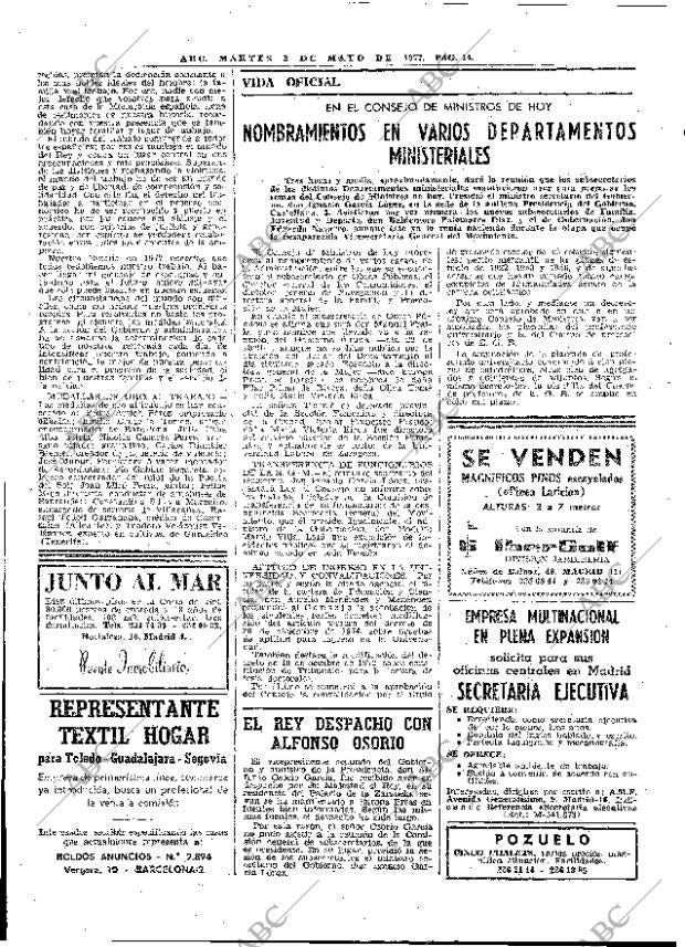ABC MADRID 03-05-1977 página 42