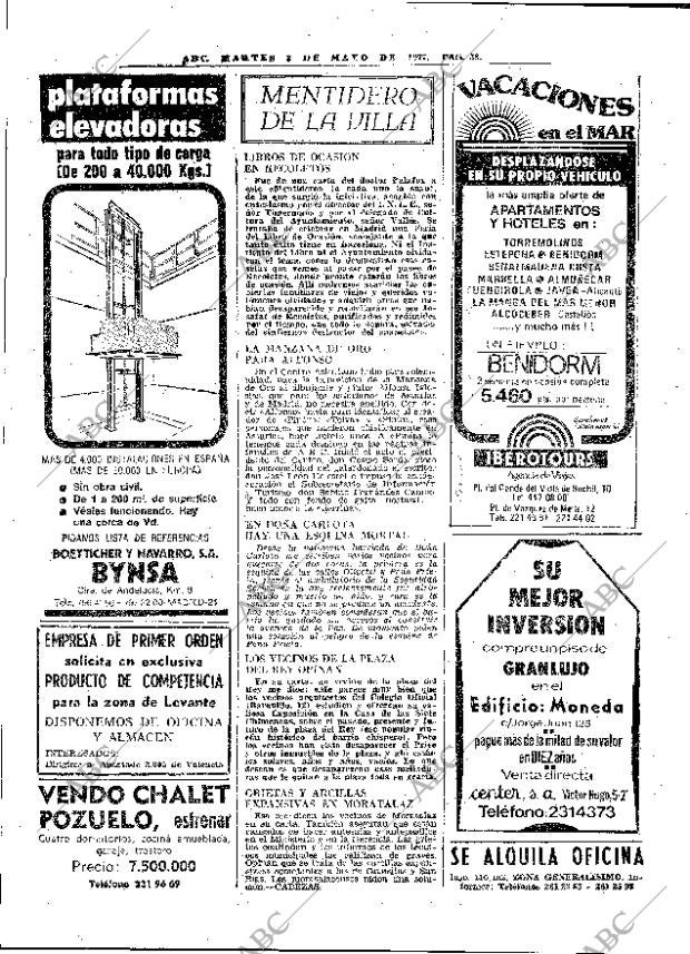 ABC MADRID 03-05-1977 página 66