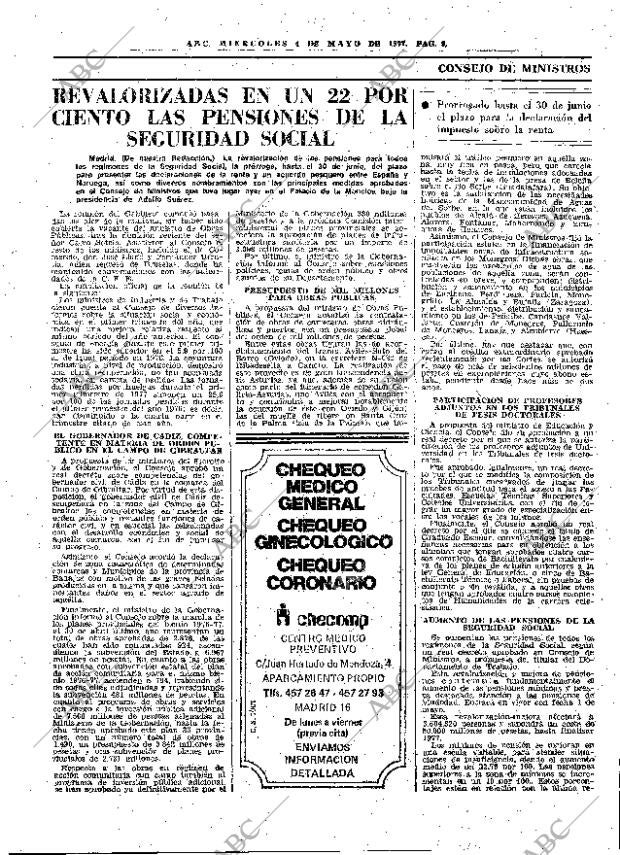 ABC MADRID 04-05-1977 página 25